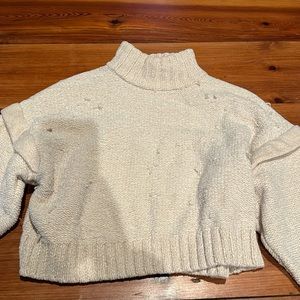 Urban outfitters white sweater size S